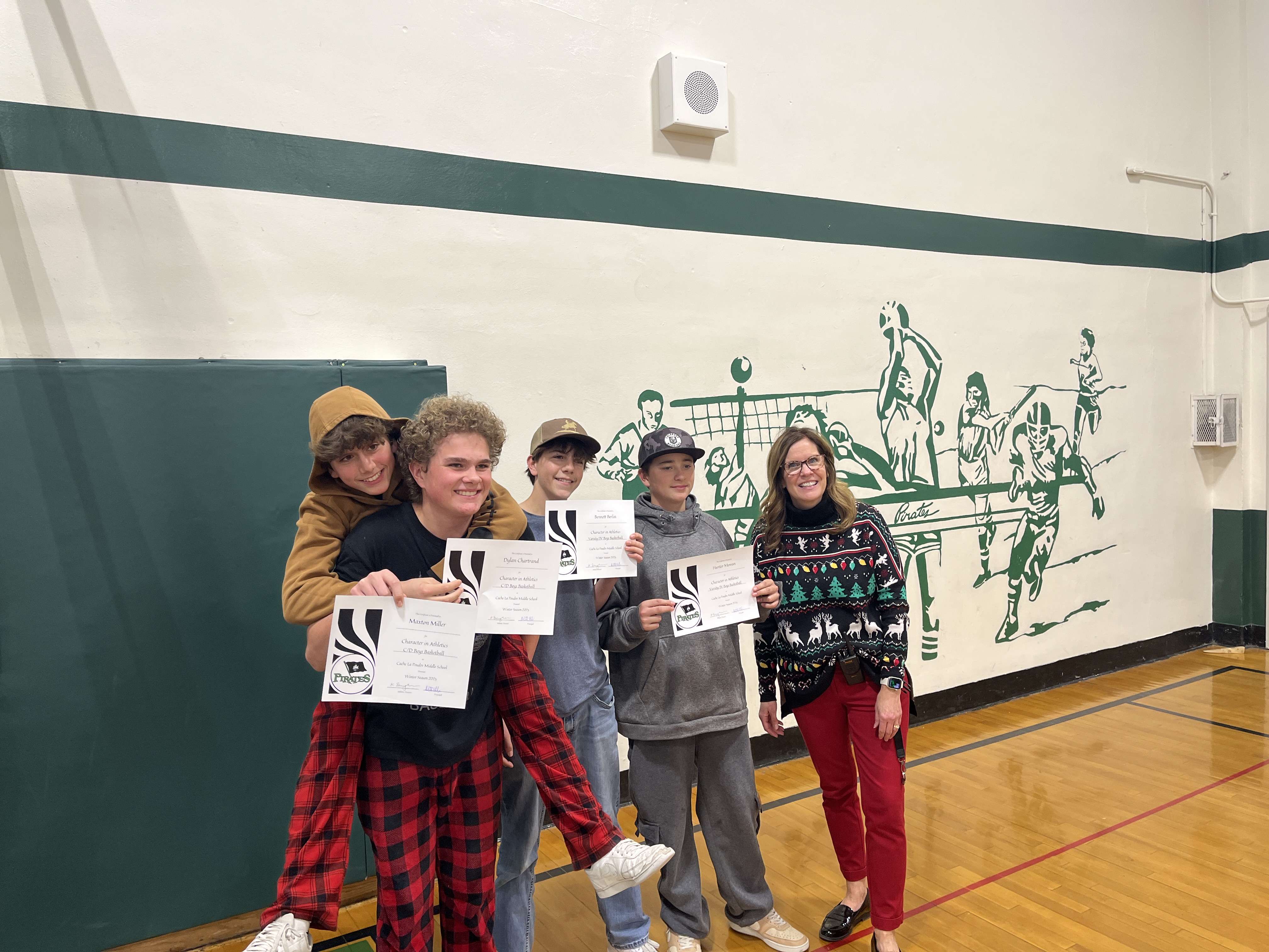 Boys Basketball Character Athletes