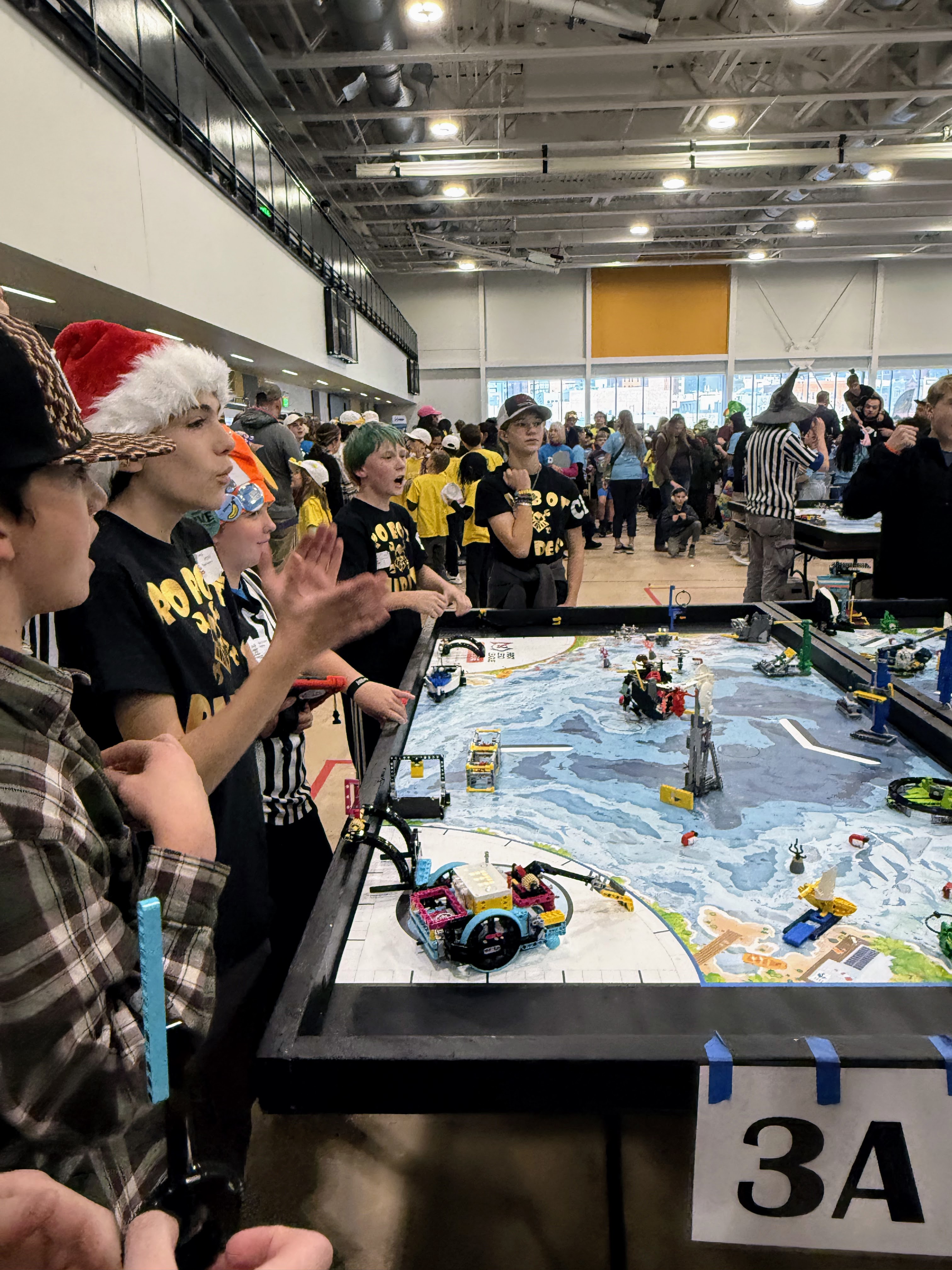 State Robotics Photo during match