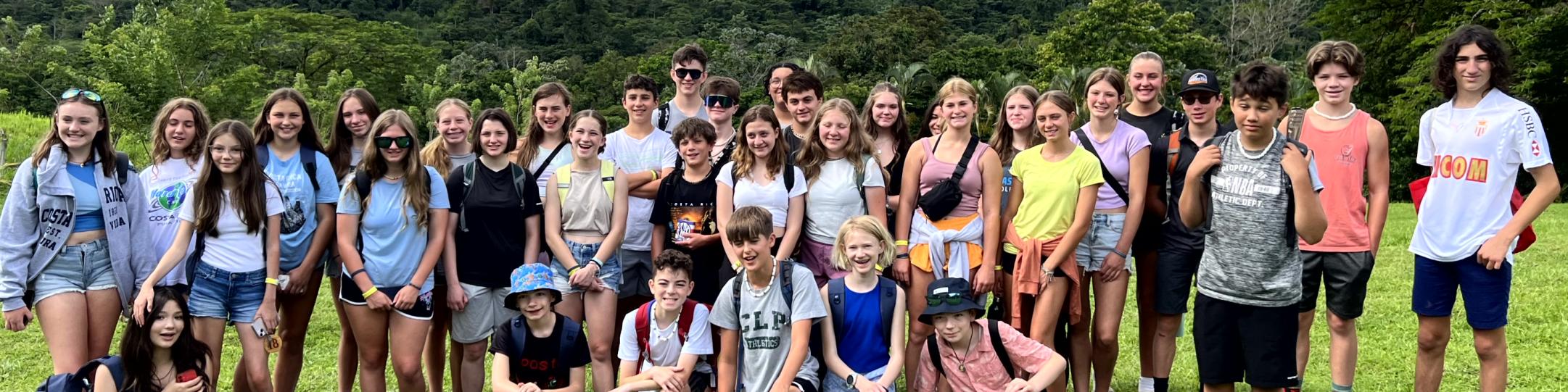 Students in Costa Rica