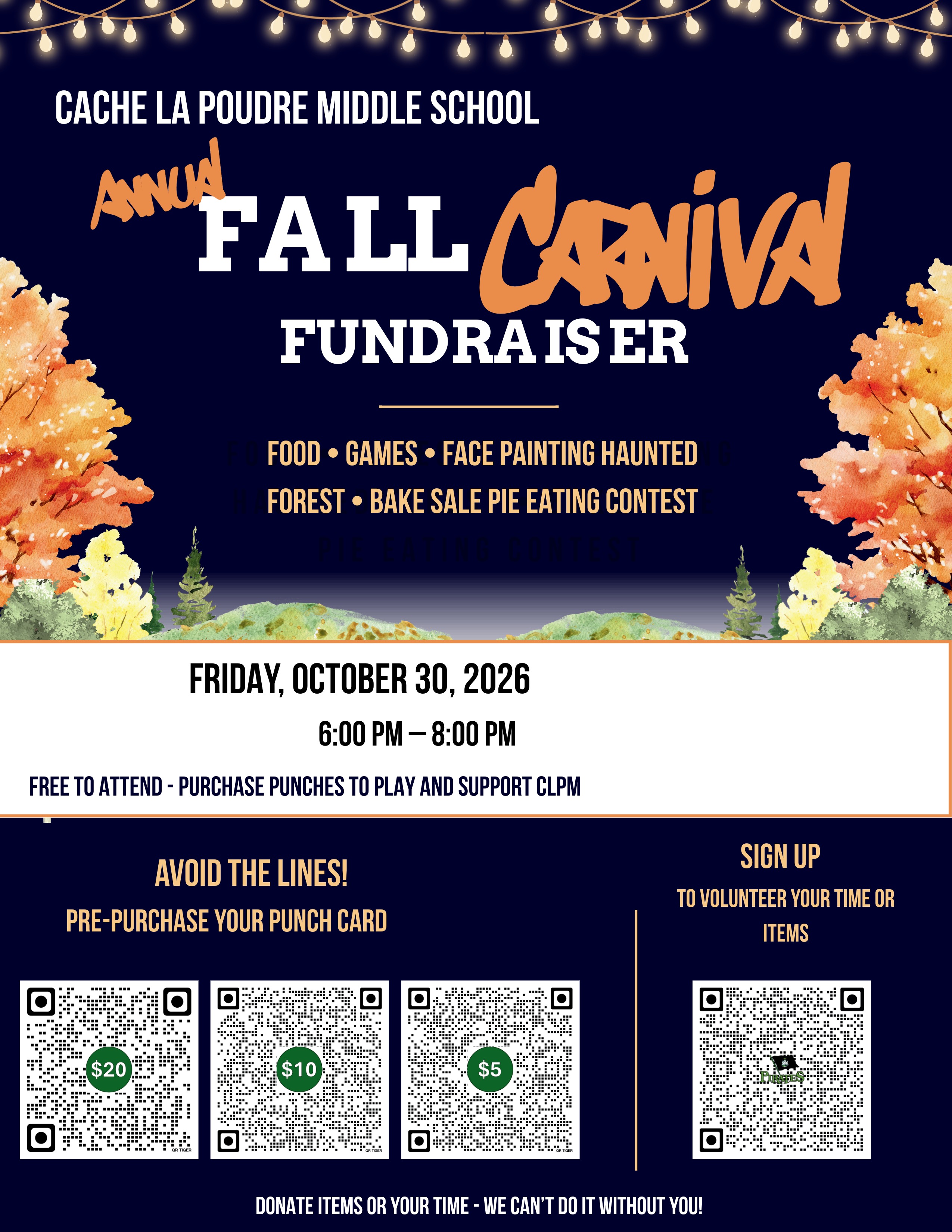 Fall Carnival Flyer