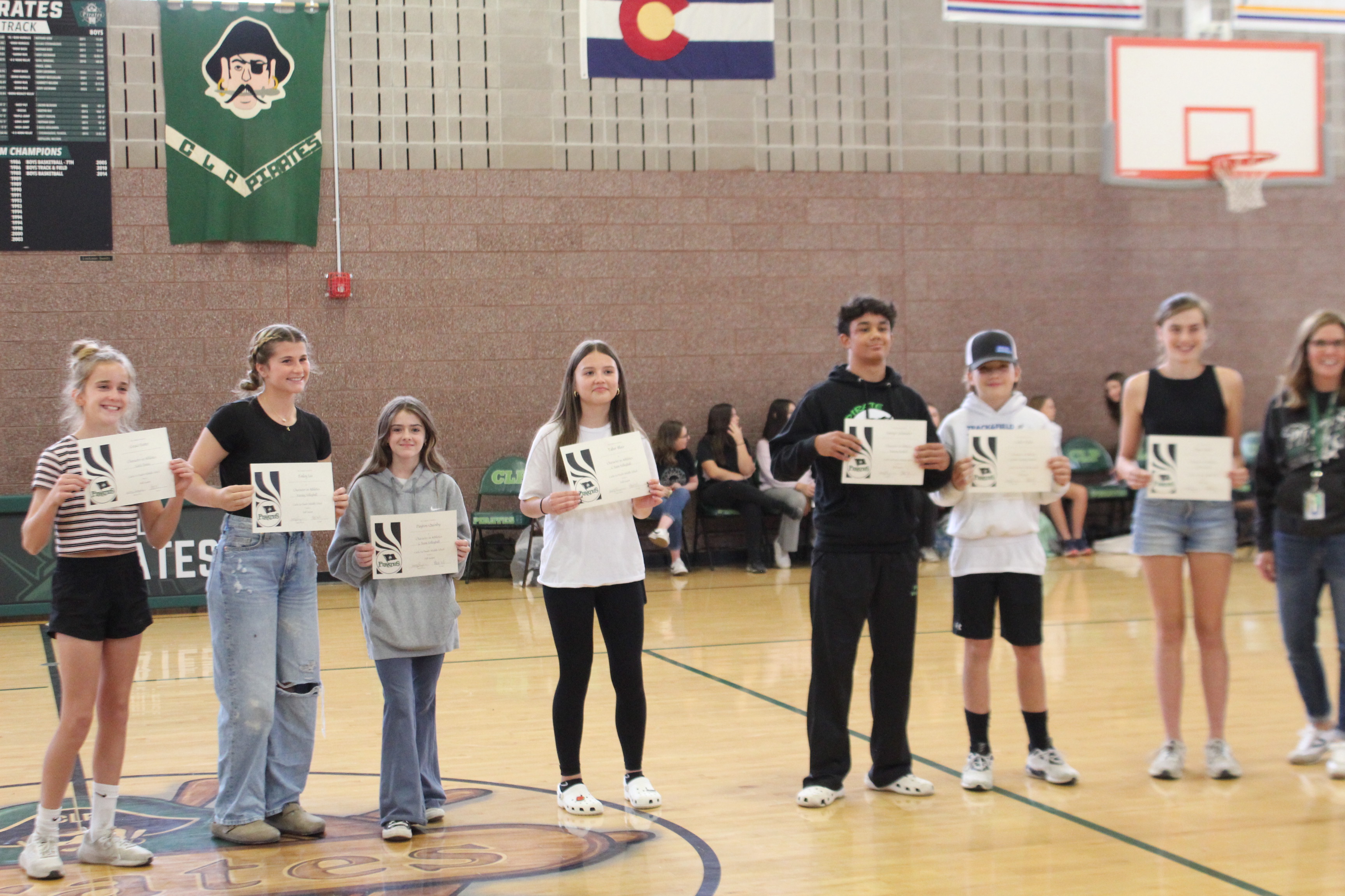 Character In Athletics Award Recipients Image