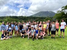 Students in Costa Rica